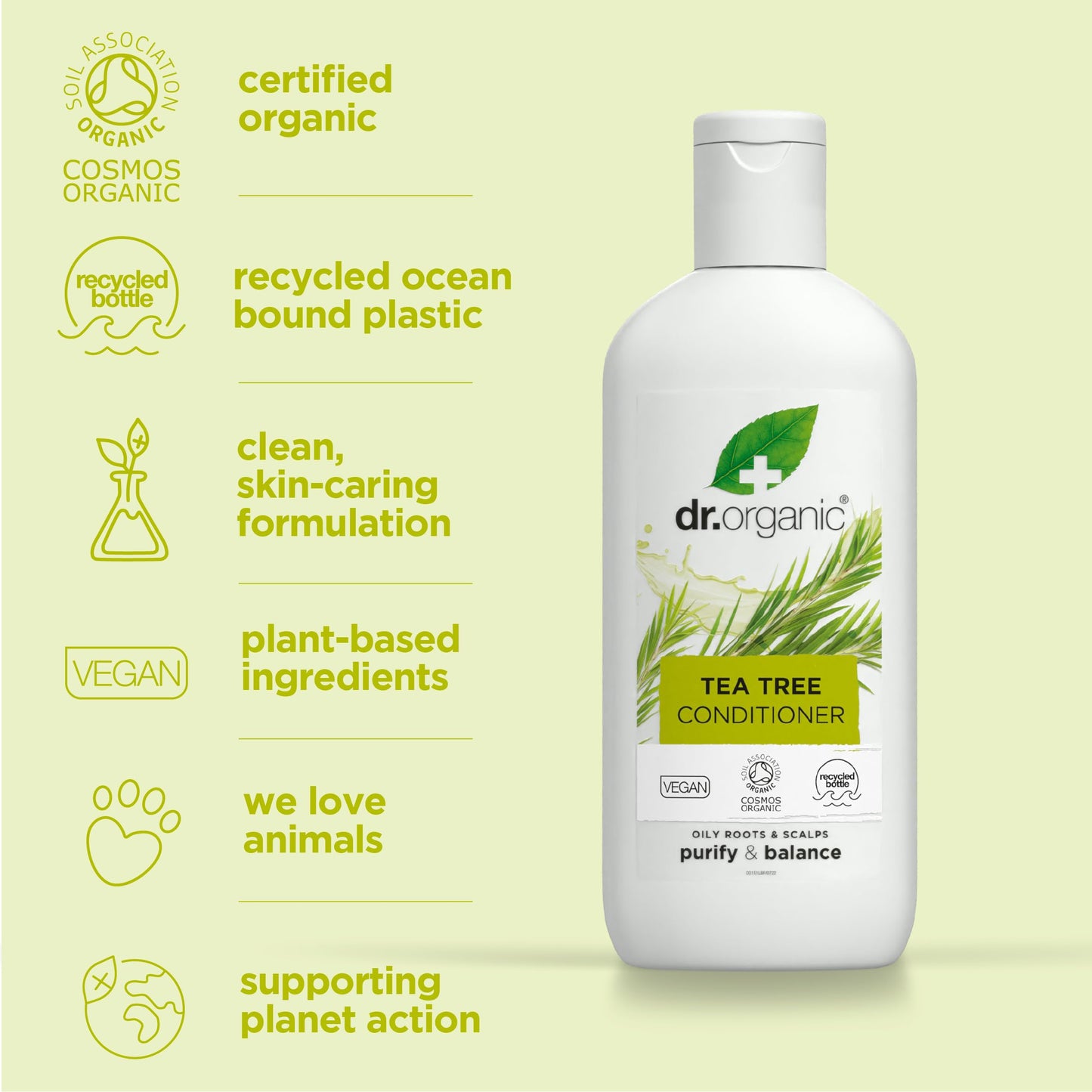 Organic Doctor Organic Tea Tree Conditioner, 9 fl.oz.