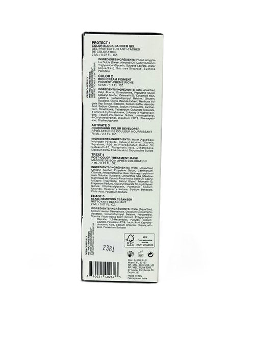 IGK Permanent Color Kit COPPER COLA - Dark Coppery Blonde 7C | Easy Application + Strengthen + Shine | Vegan + Cruelty Free + Ammonia Free | 4.75 Oz (2 Pack)
