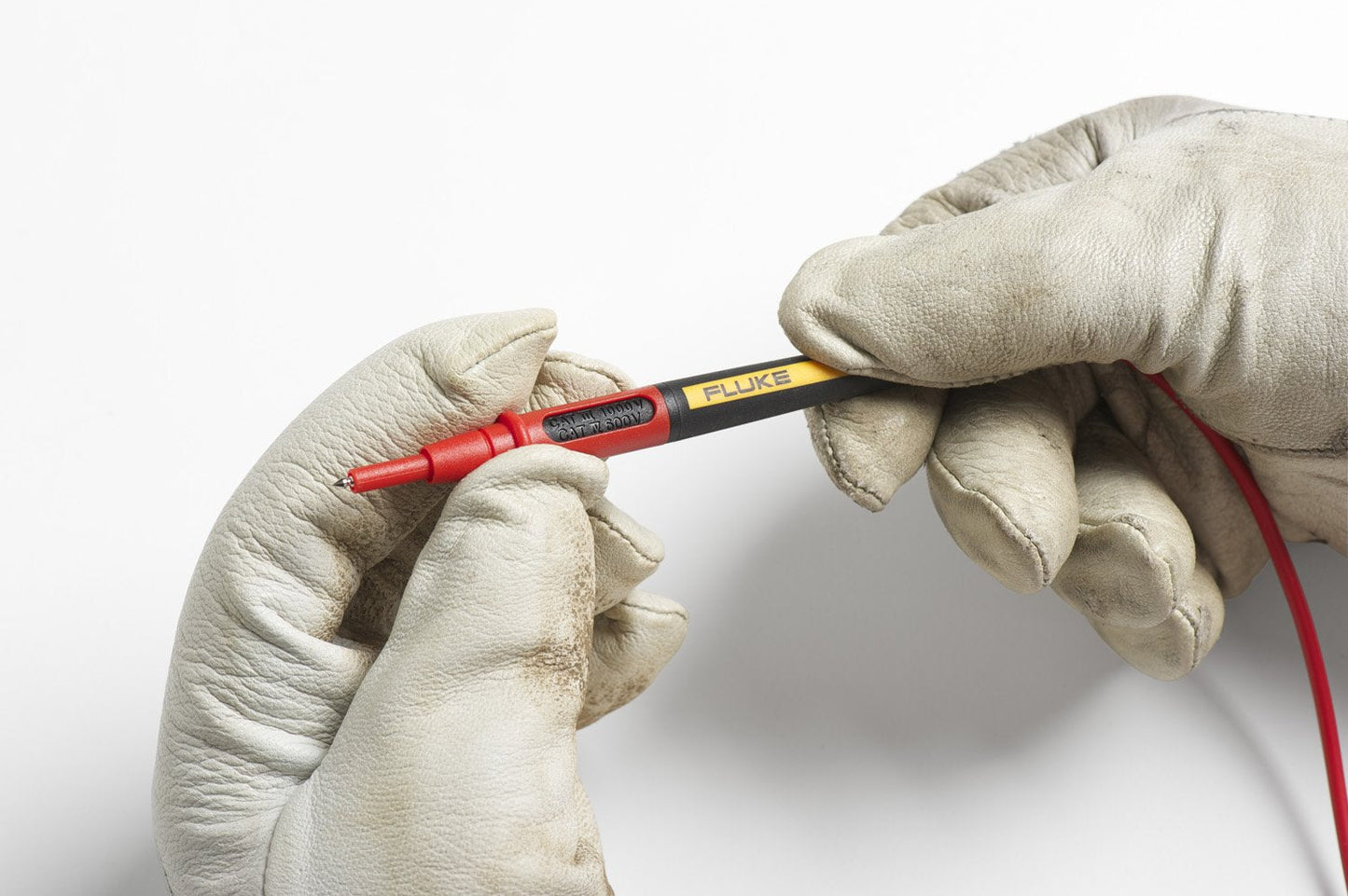 Fluke TL175 Twistguard Test Leads, 2 mm Diameter Probe Tips