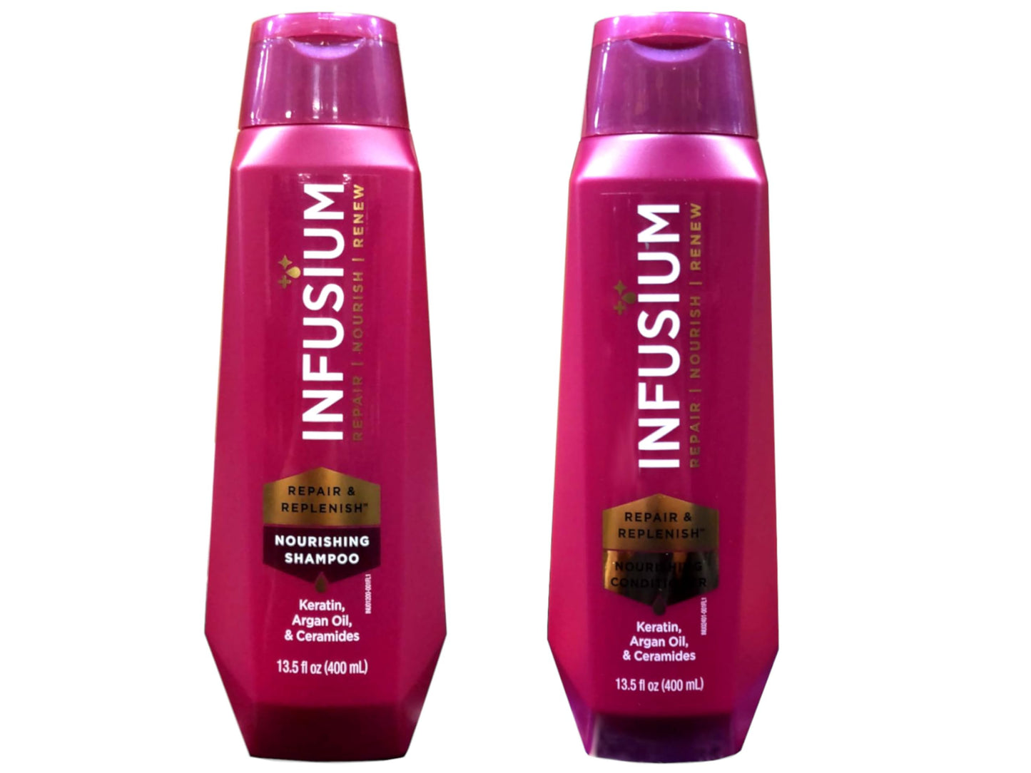 Infusium Moisturize & Replenish Shampoo and Conditoner 13.5oz Each