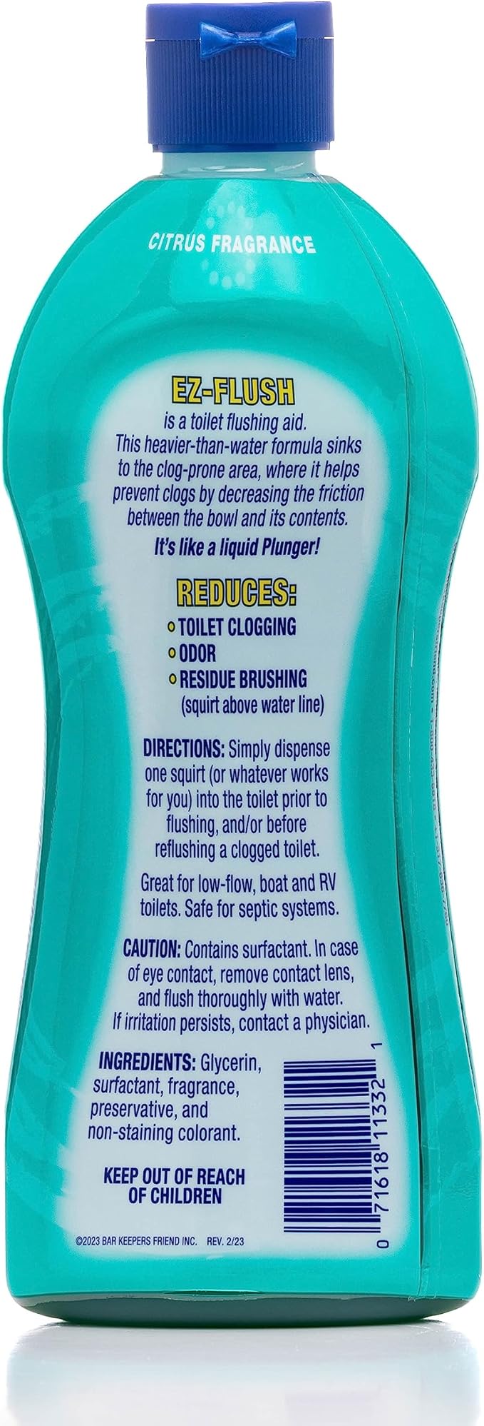 Bar Keepers Friend MORE Spray + Foam Multipurpose Cleaner (25.4 oz) & EZ-Flush Toilet Flushing Aid (12 oz) Liquid Plumber to Help Prevent Clogged Toilets