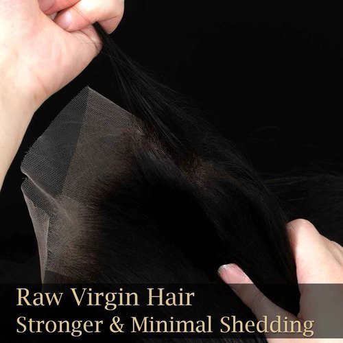 Knots Bleached CindiRiver 13x4 HD Lace Frontal - Pre Plucked Body Wave Virgin Human Hair With Invisible Real HD Lace, Natural Hairline Lace Frontal Only
