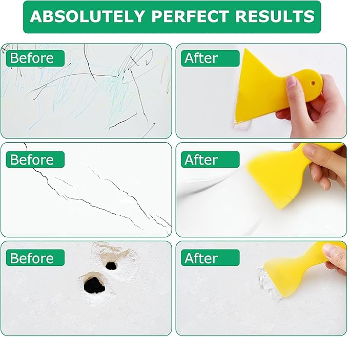 Drywall Repair Kit, Wall Mending Agent,Wall Surface Hole Fill Quick and Easy Solution