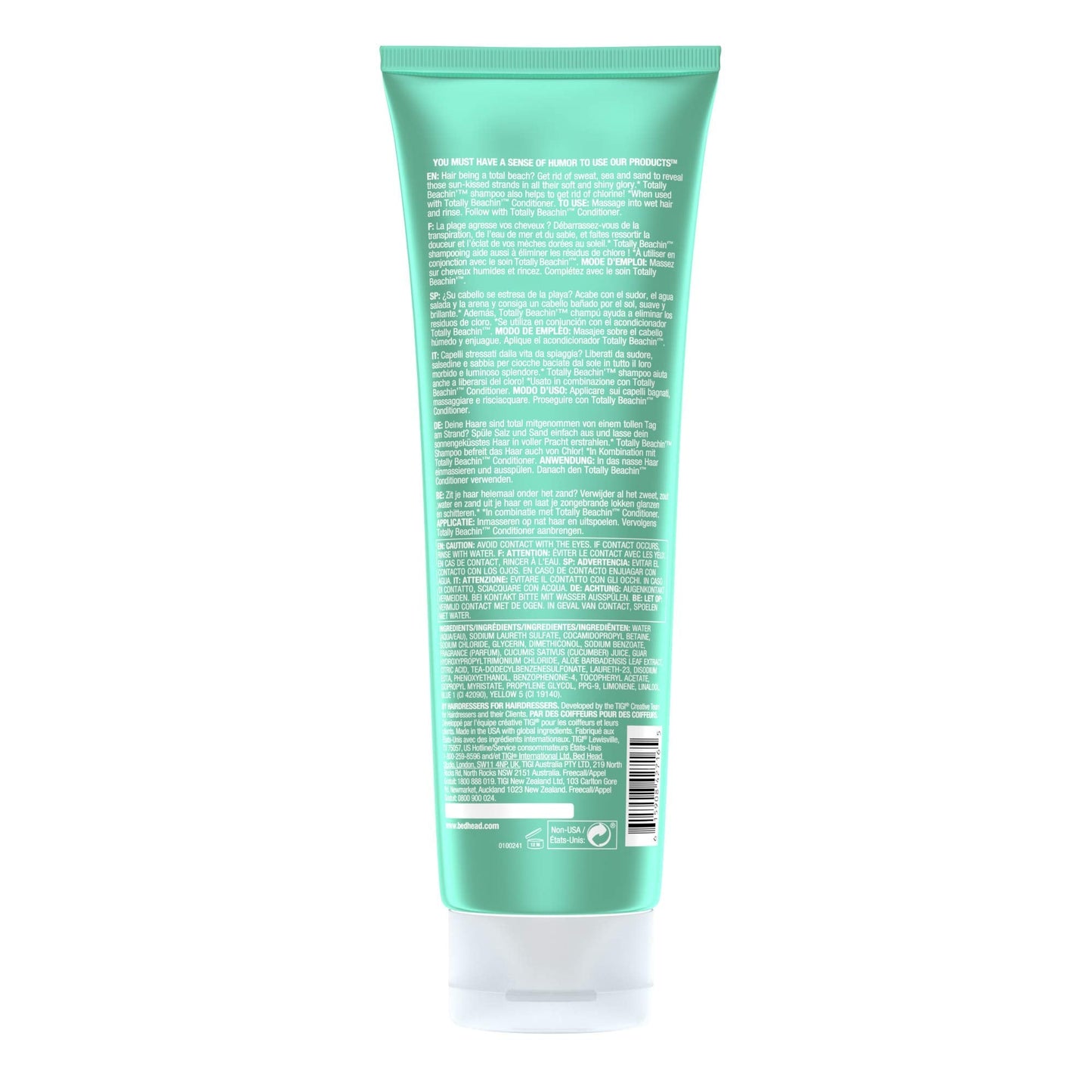 Bed Head Totally Beaching' Shampoo, 8.45 Fluid Ounce