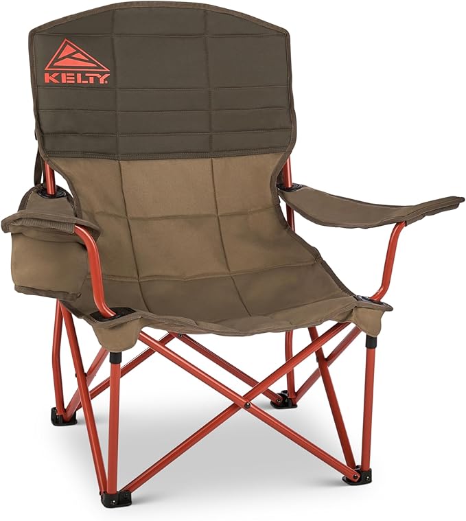 Kelty Lowdown Folding Chair, Camping Seat for Backyard Parties, Soccer Saturdays, Concerts, Beach, Tailgating (Bungee Cord...