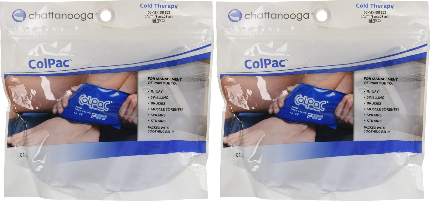 Chattanooga ColPac Blue Vinyl Strip | 3 in x 11 in | Pack of 2