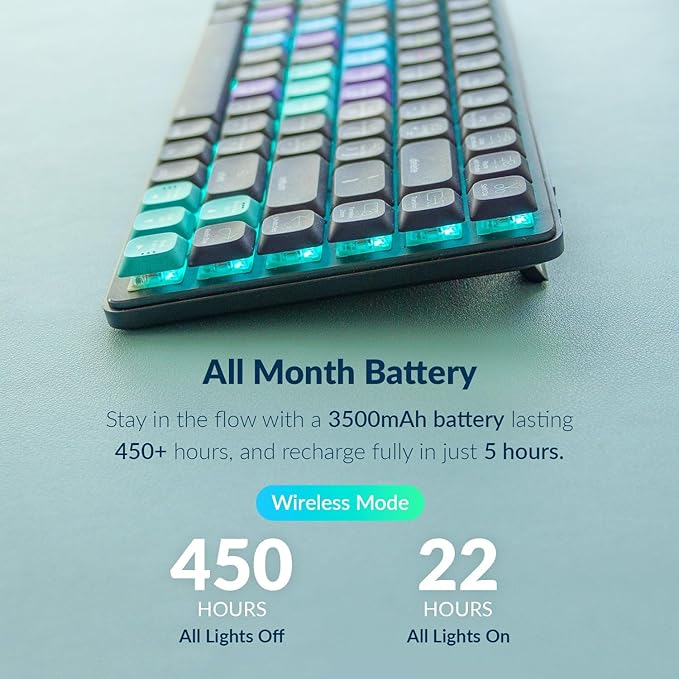 JCPAL DaVinci Resolve Keyboard • Dash Wireless Shortcut Keyboard for Mac and PC • Shortcut Hotkeys, Color-Coded Key Guide, Fully Customizable, Compact Low-Profile Design