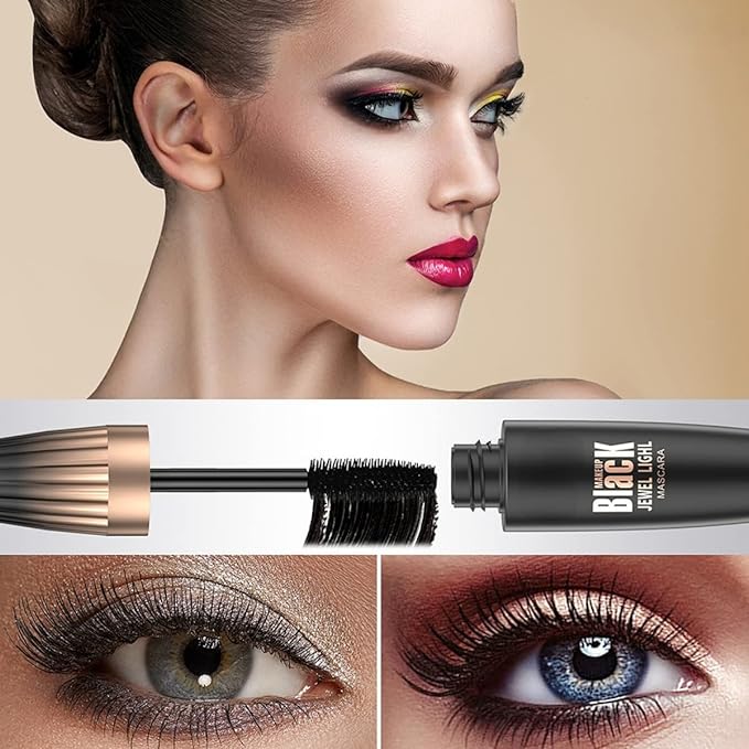 My amazing lash mascara 4D Silk Fiber Lash Mascara Plump and Enlarge Eyelashes Waterproof mascara black volume and length All Day