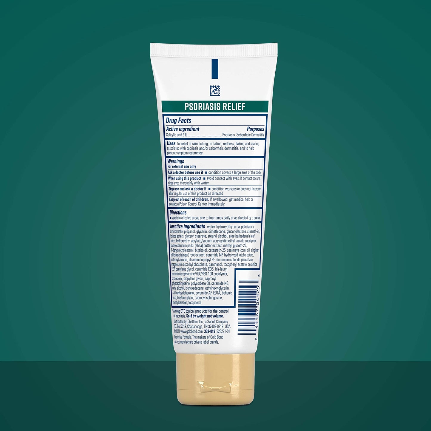 Gold Bond Multi-Symptom Psoriasis Relief Cream, 4 oz., for Itchy, Irritated & Scaling Skin (Pack of 2)