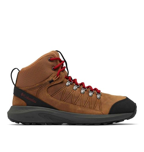 Columbia Men's Trailstorm Crest Mid Waterproof, Elk/Black, 12