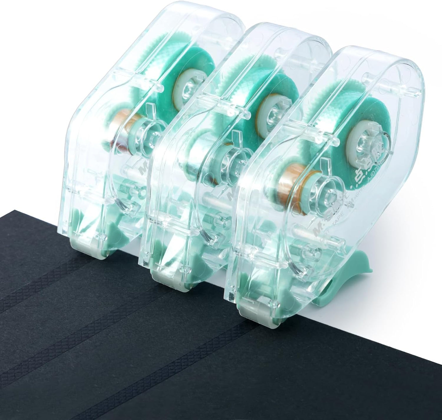M&G 3 Pack Double Sided Tape Roller for Crafts, 0.24in x 26.25FT Adhesive Glue Runner Scrapbooking Supplies Journaling School Office Teacher Supplies for Kids and Adults