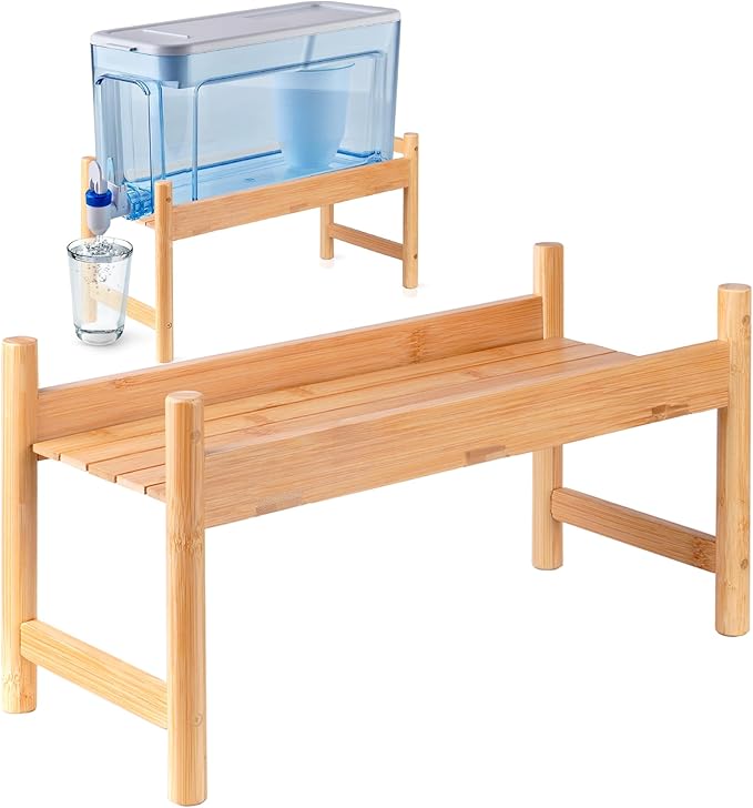 ZPirates Water Dispenser Stand - Holder for Drink Dispensers/Pitchers for Countertops, Lemonade Stands, Parties - Sturdy, ...