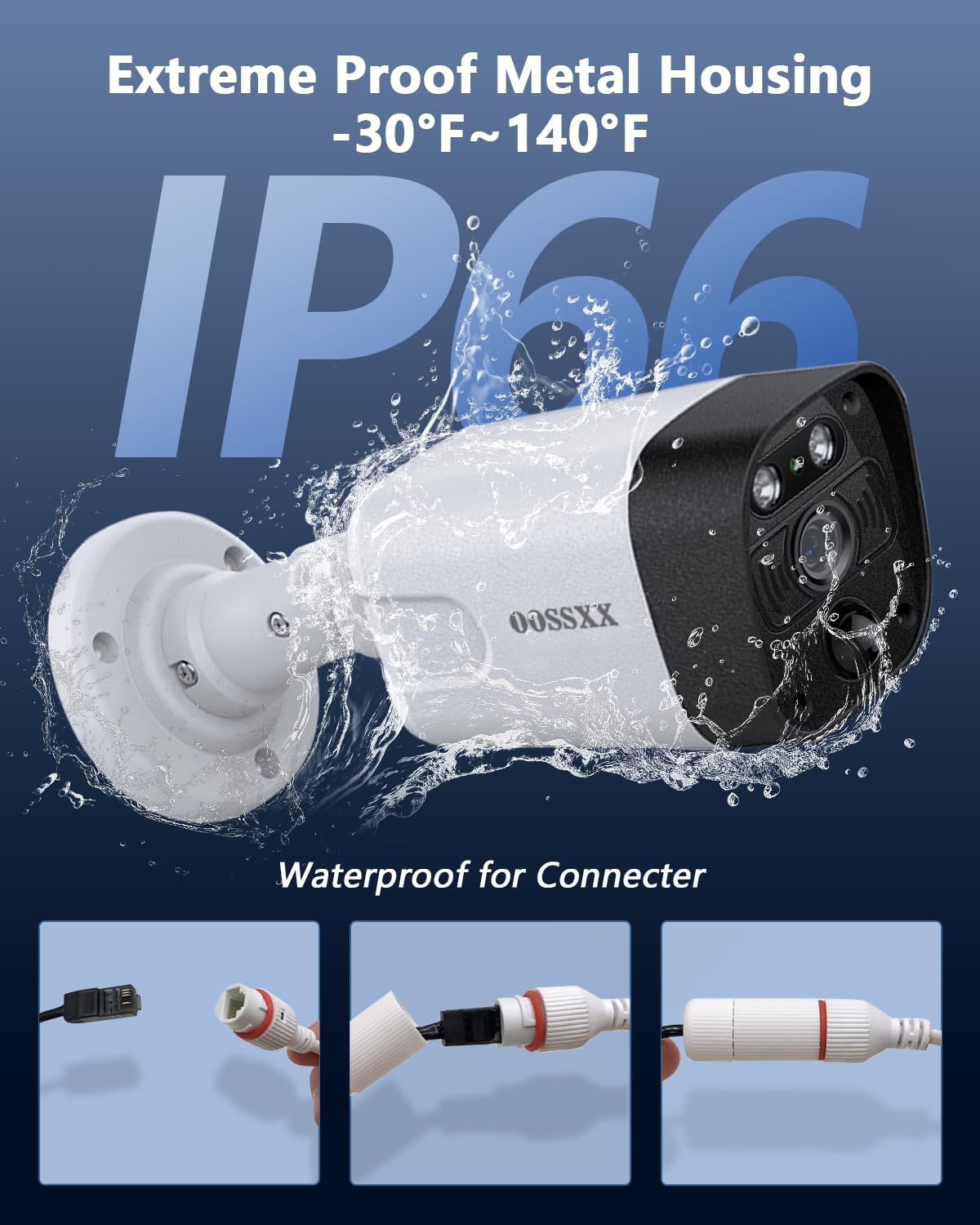 (2026 New) 4K PoE PTZ Security Camera System, 8CH NVR with 3TB HDD, 4 Bullet & 4 PTZ Cameras, Auto Tracking, 130° Wide Angle, 2-Way Audio, PIR AI Human Detection, No Monthly Fee