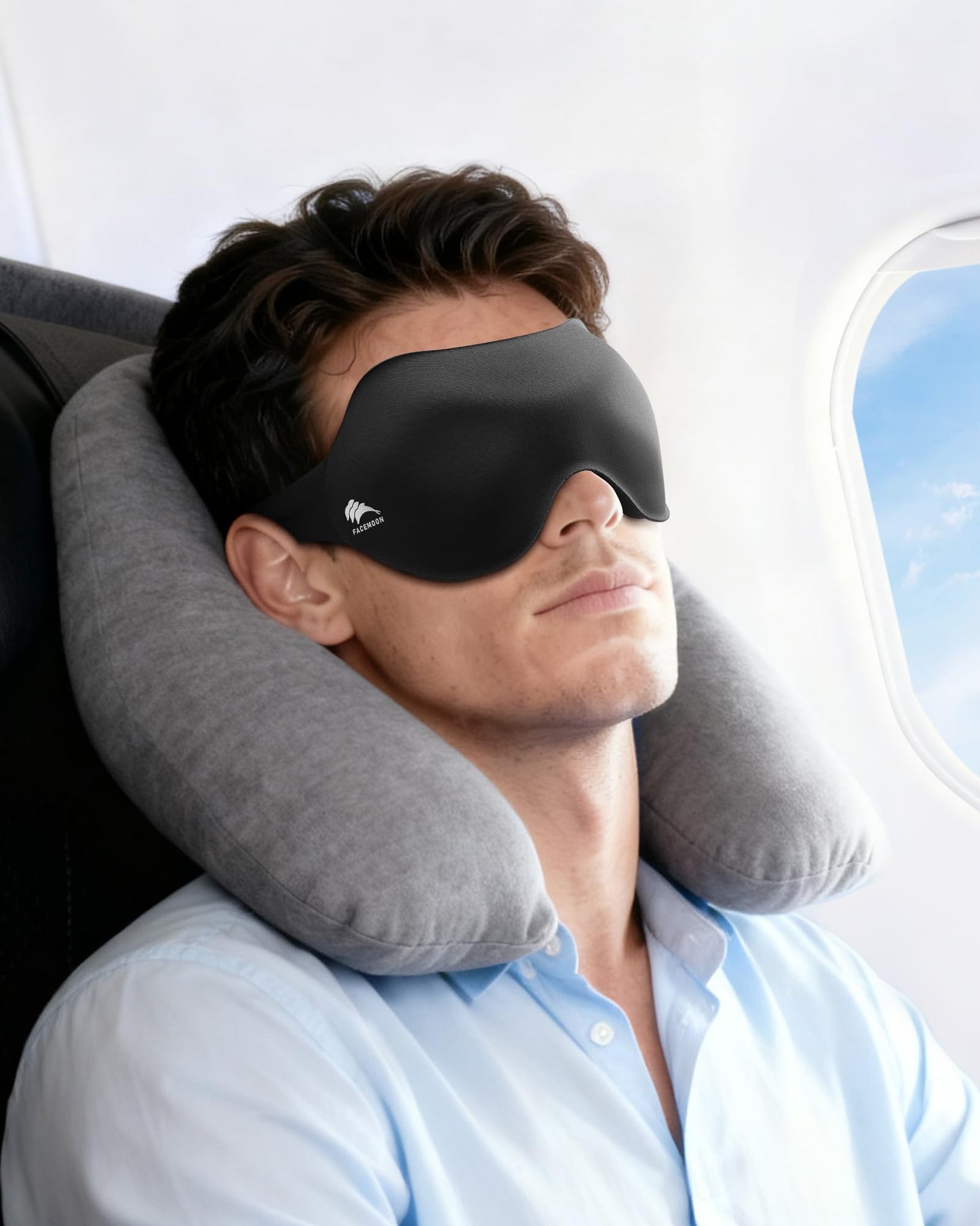 3 Pack Sleep Masks for Women & Men: True Blackout Eye Mask for Sleeping, 3D Contoured Zero Eye Pressure, Lash-Friendly (Blink Freely), Side Sleeper Comfort, Adjustable Strap Blindfold, Night Eye Cover