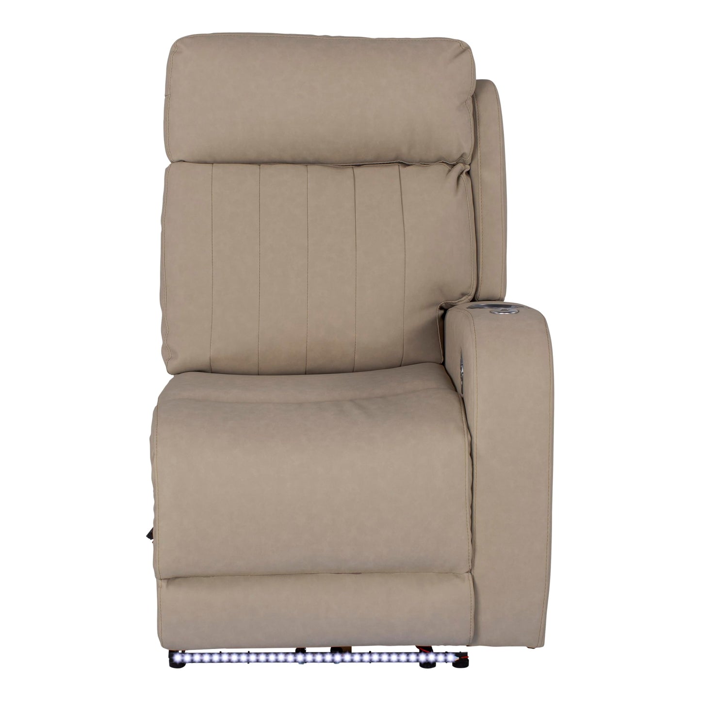 Thomas Payne® Seismic Series Luxury RV Theater Seating Recliner - Left Hand Configuration, Altoona – Remote Control Power Recline, Massage and Lumbar – Power Port Accessory Compatible – 2020134975