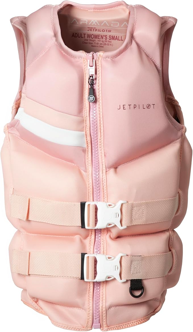 Jetpilot Womens Water Skiing Life Jacket, US Coast Guard Approved Neoprene Life Vest, Great for Skiing Paddle Boarding Boa...