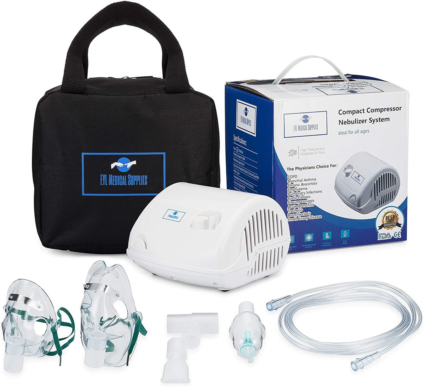 Nebulizer Machine, Nebulizer Machine for Adults & Kids,Desktop Nebulizer Machine, for Travel or Home Daily Use