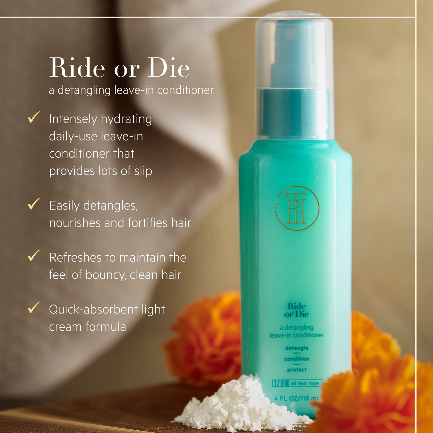 TPH by Taraji Ride or Die Leave-In Conditioner - 4oz
