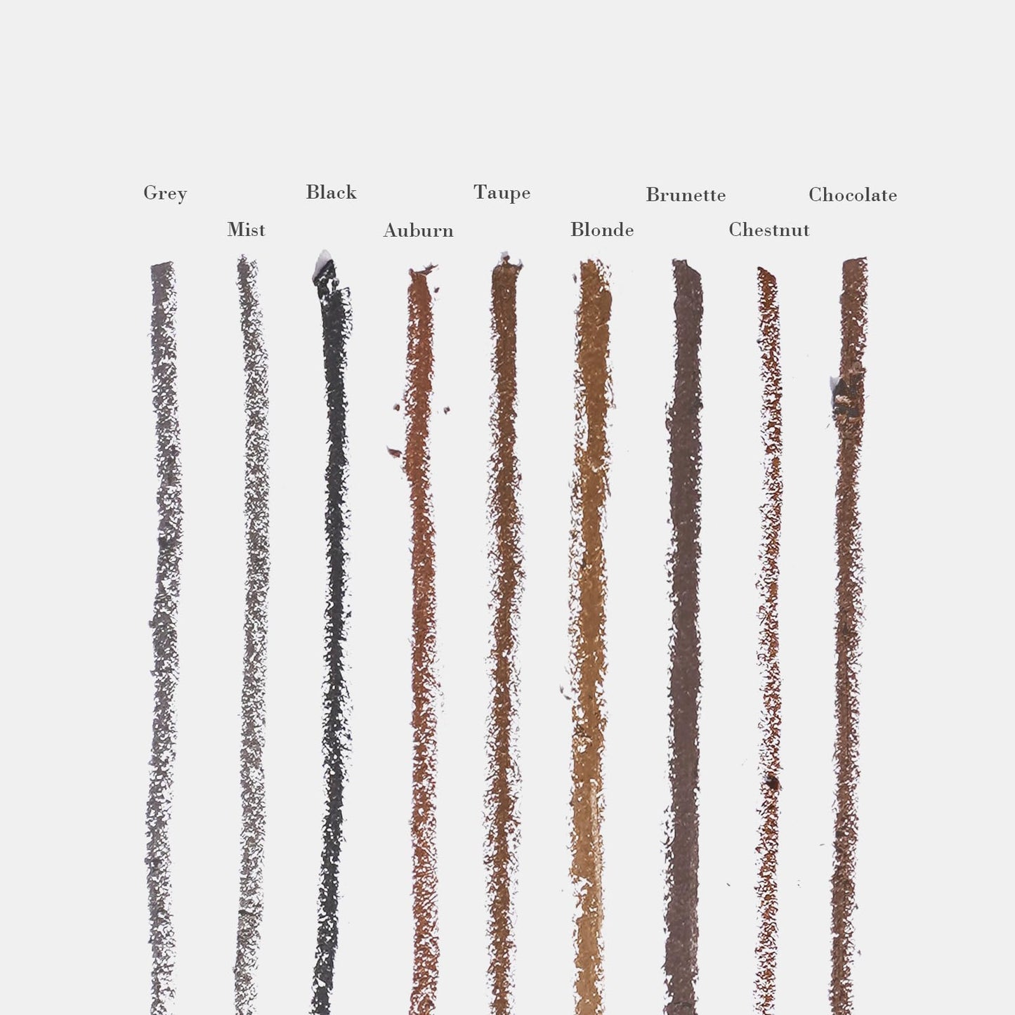 Eyebrow Pencil Deep Brown, Dual-ended Dark Brown Eyebrow Pencil, Waterproof Eyebrow Pen with Hair Like Stroke, Filling in Sparse