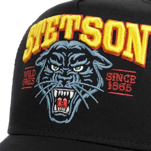 Stetson Wild Ones Trucker Cap Women/Men Black One Size