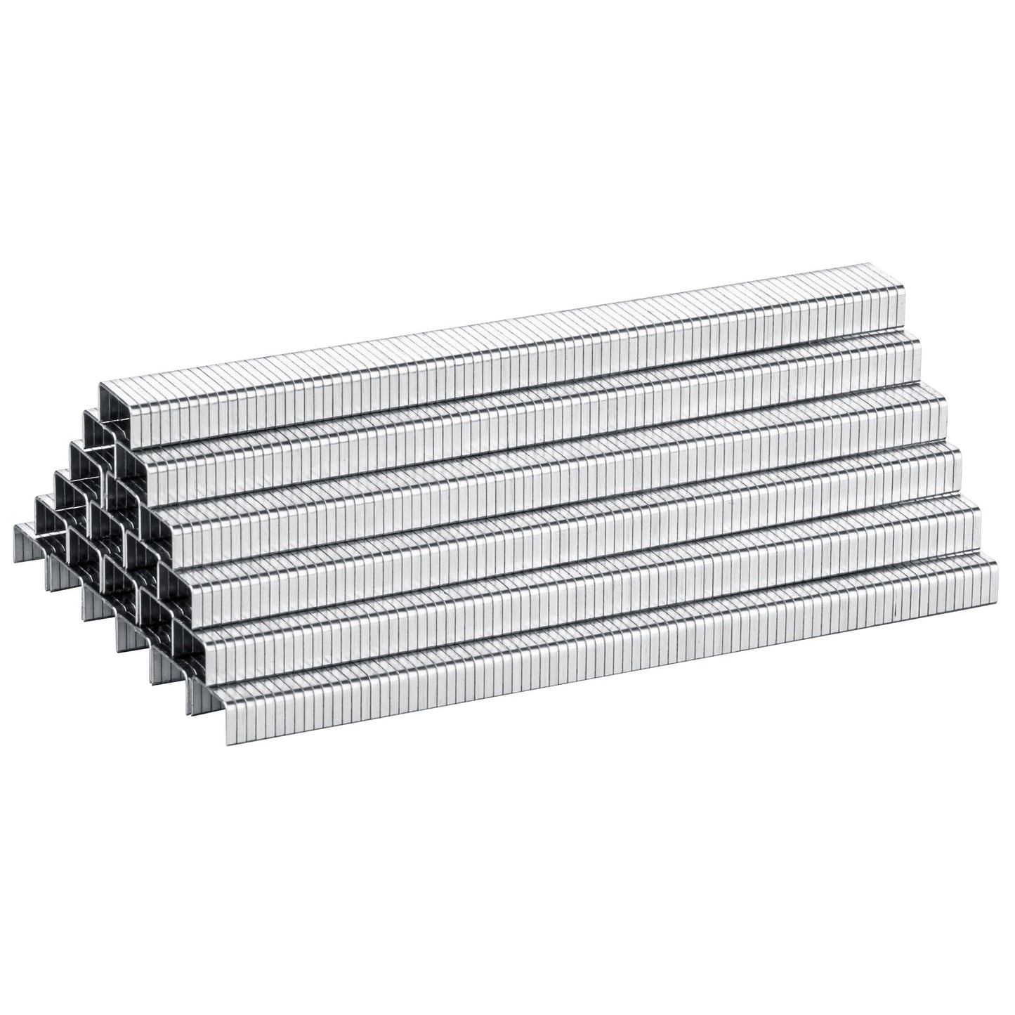 meite Heavy Duty Staples, 1/4 Inch Length T-50 Staples for Staple Gun, Galvanized, 20 Gauge 3/8" Crown, Compatible with T-50 Staple Gun, Ideal for Upholstery, Construction, Furniture (1,512 Counts)