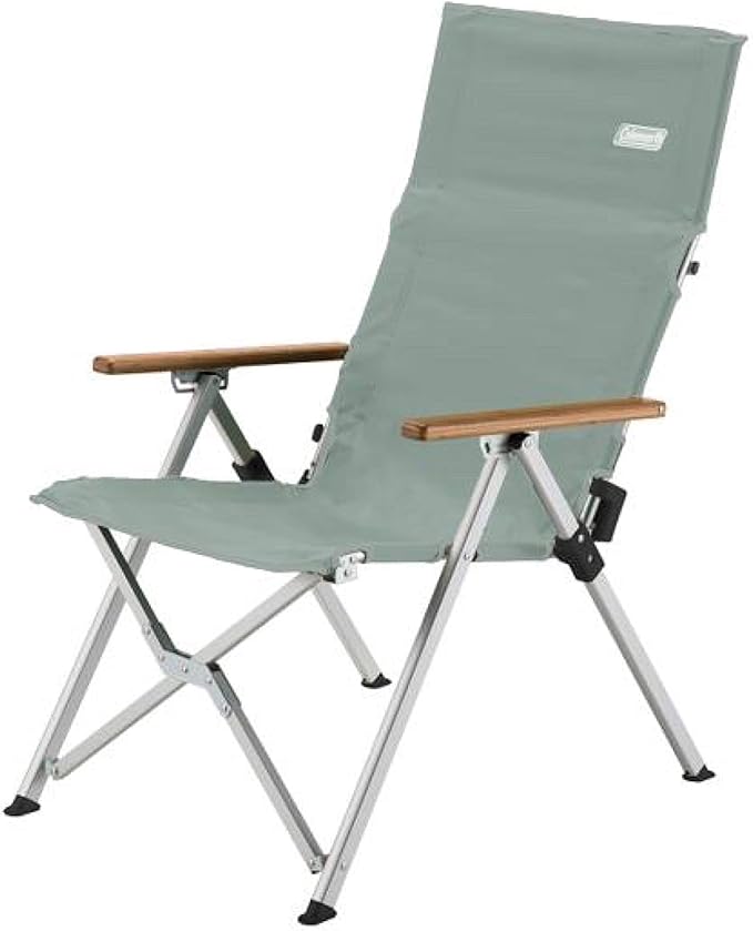 Coleman Living Collection Reclining Sling Chair, Lightweight Camp Chair with 3 Adjustable Reclining Positions, Premium Out...