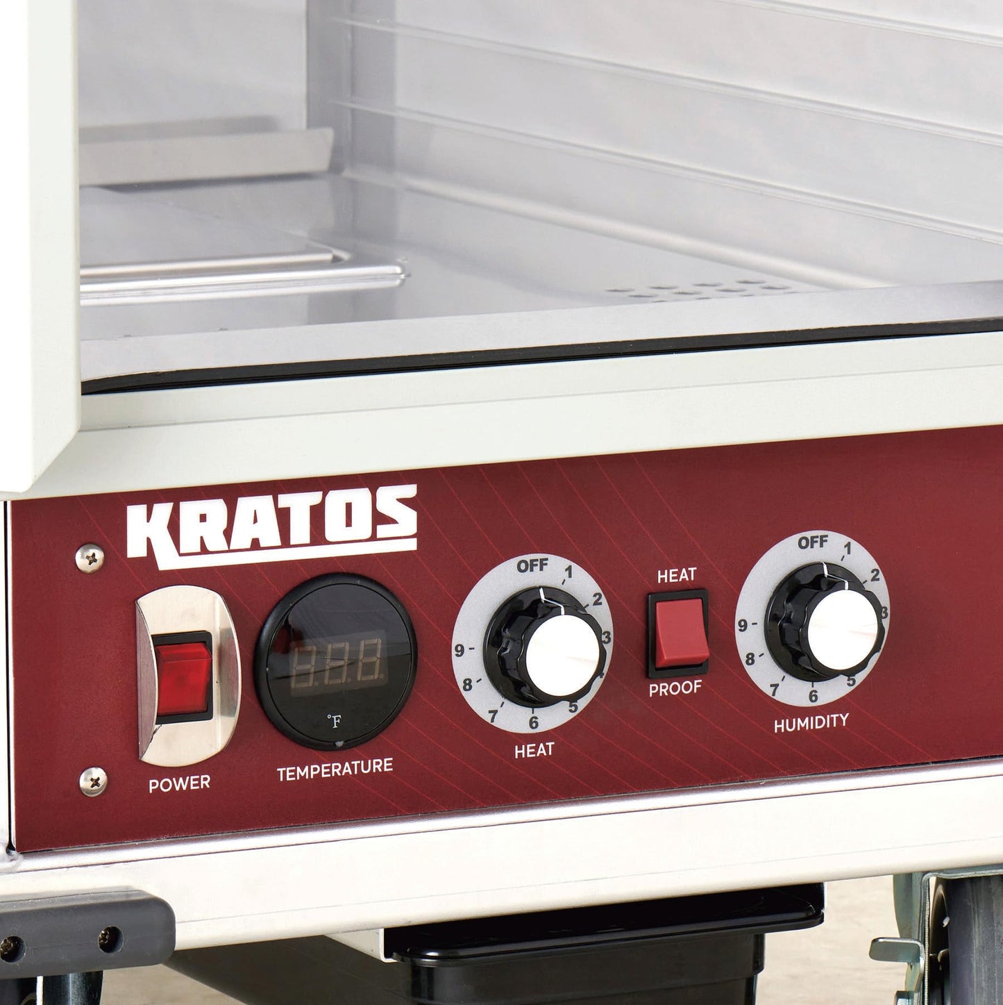 Kratos Half Size Undercounter Commercial Non-Insulated Holding and Proofing Cabinet, Holds 12 Full Size Sheet Pans, 120V, 1440W (28W-154)