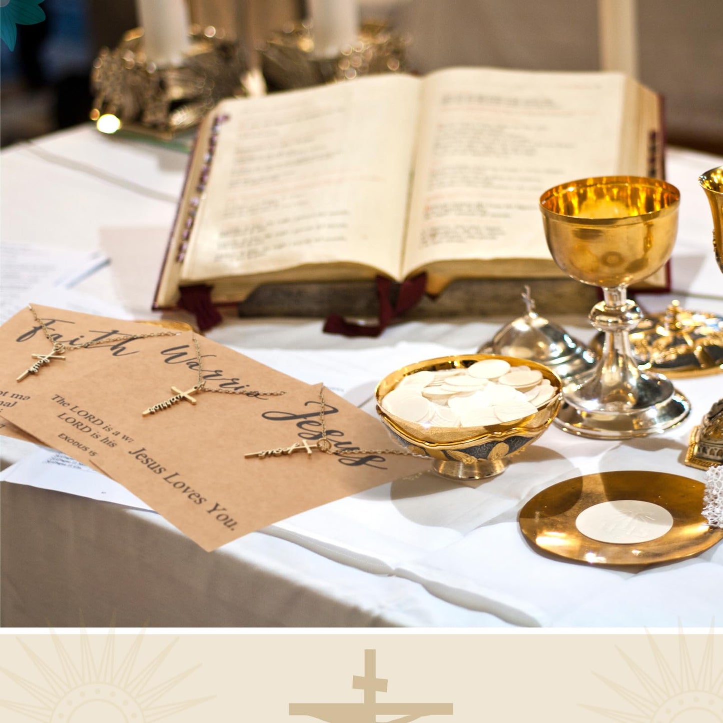 Tondiamo 24 Pcs Faith Cross Necklaces Bulk Christian Gifts for Women Easter Religious Gift Bible Verse Card (Classic)