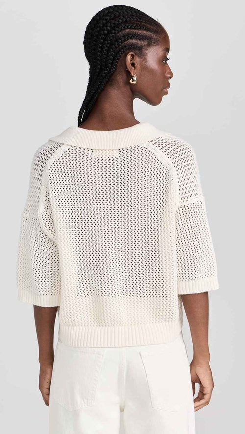 Velvet Women's York Pullover, Milk, Off White, L