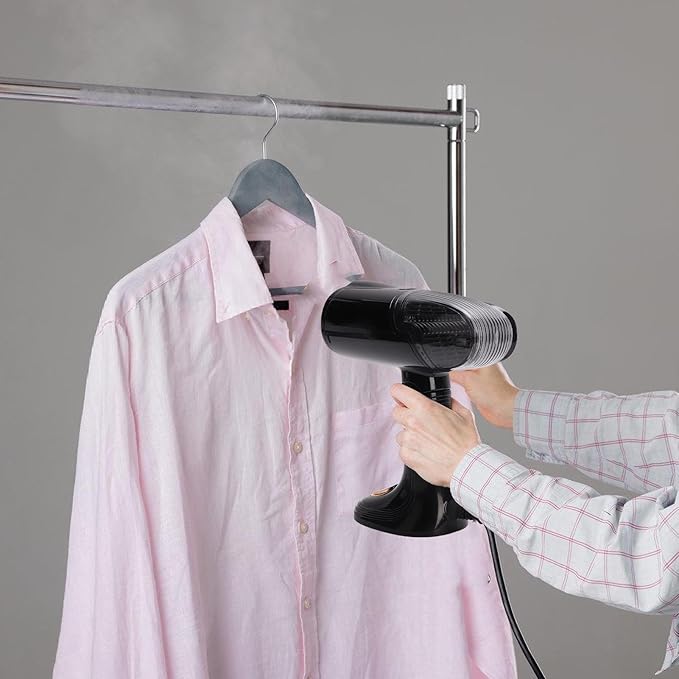 Diydeg Steamer for Clothes, Portable Handheld Strong Penetrating Garment Steamer for Wool Cotton and Silk, 1500W Clothes Steamers with 128ML Water Tank for Home and Travel