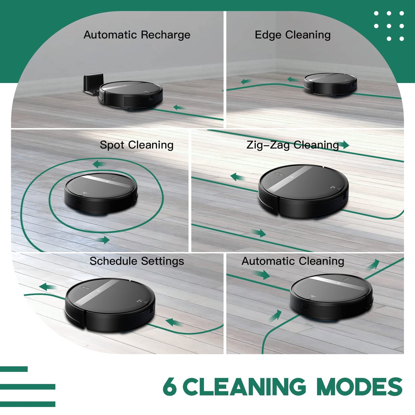 Kilgone G20 Robot Vacuum and Mop Combo - Smart 3D Avoidance, Powerful Suction, Hands-Free Cleaning, Black + Blue