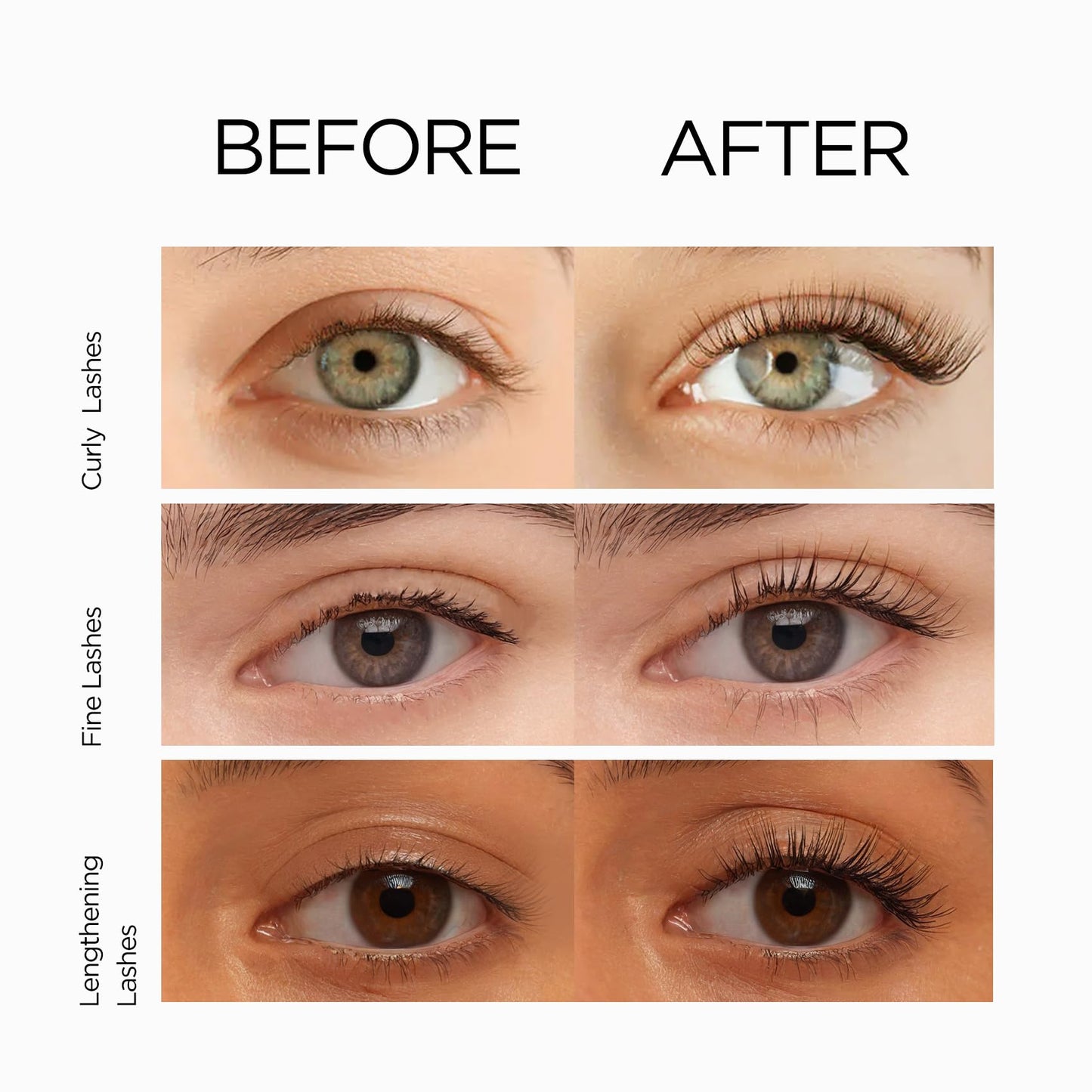 Lord & Berry Back in Black Liquid Lightweight Lash Mascara Black for Volume and Length, Long Lasting Moisture, Great For Short L