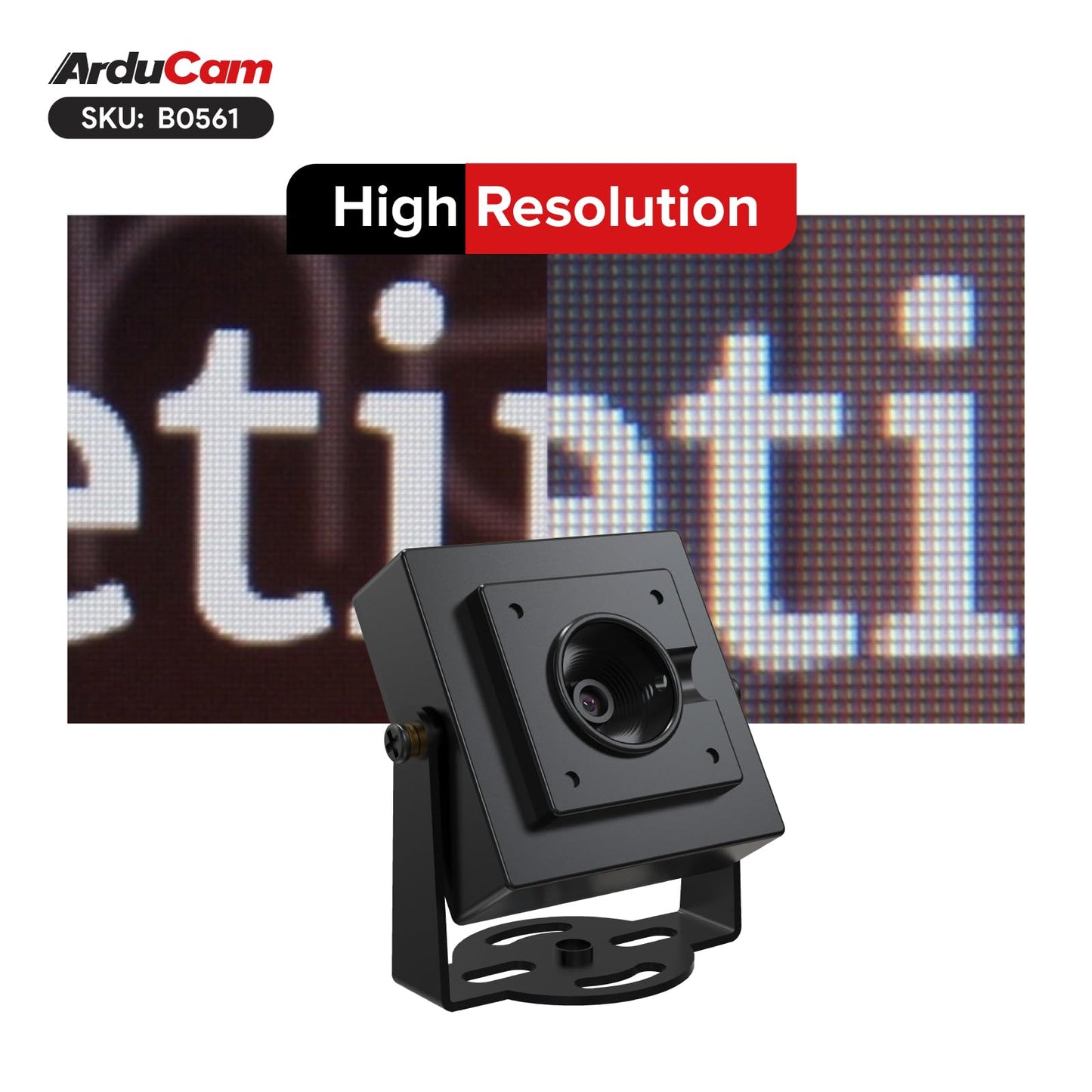 Arducam 16MP USB Camera Module, AutoFocus Lightburn Camera, Support Digital PTZ, Compatible with Windows, Linux