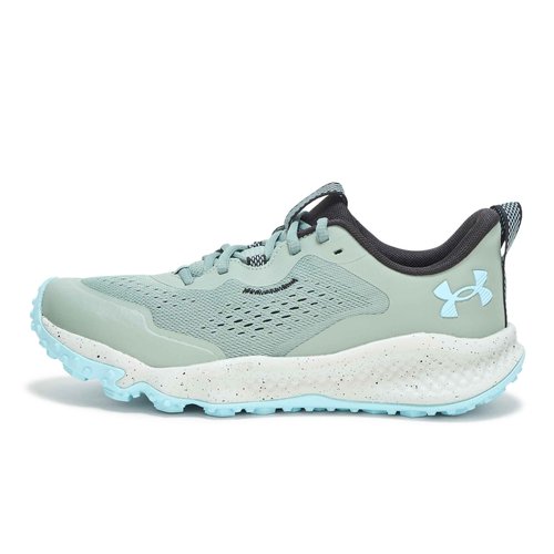 Under Armour Women's Charged Maven Trail, (348) Silica Green/Hydro Green/Stream, 8.5, US
