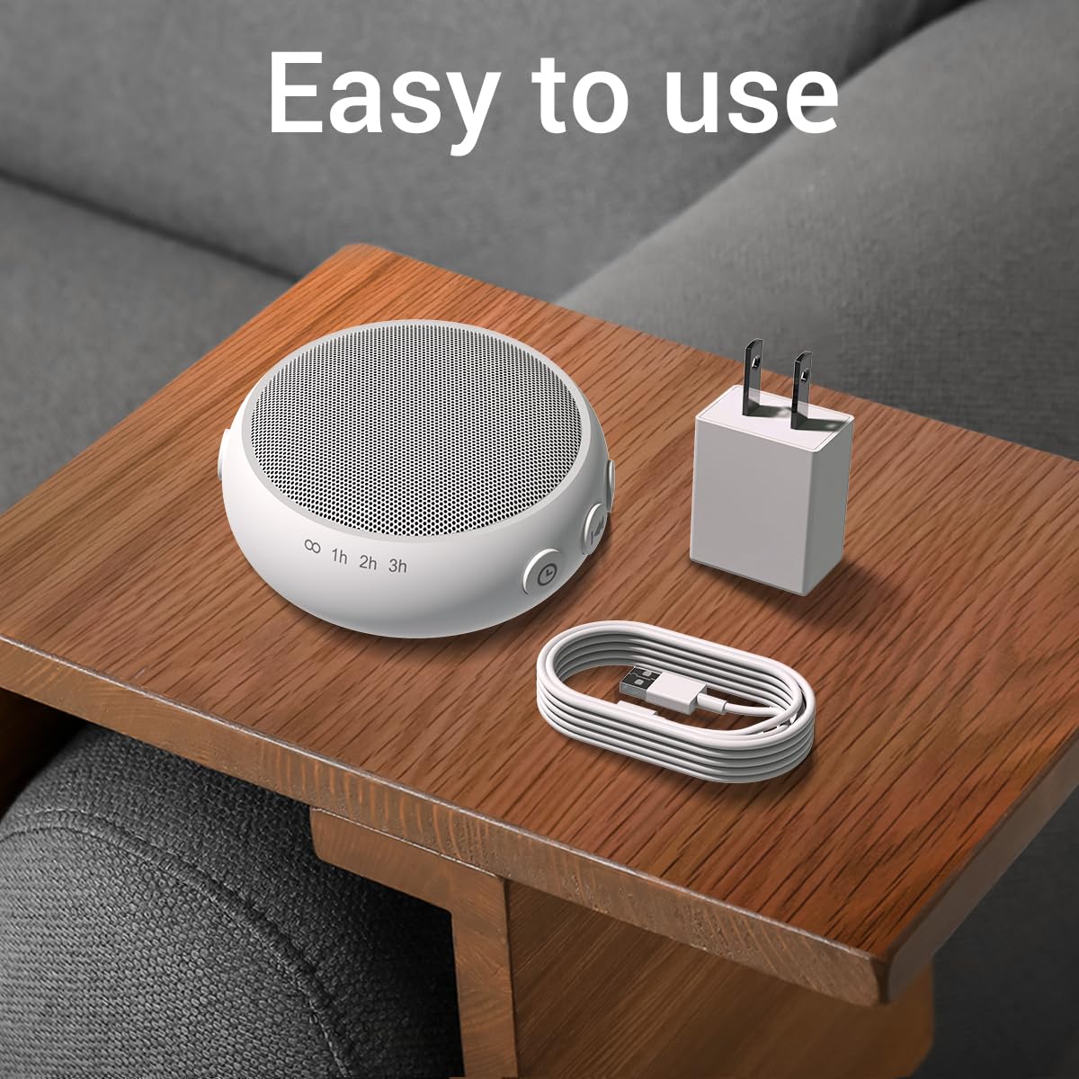 SoundMe Pink Noise Machine Sound Machinie with 30 Soothing Natural Sounds 36 Volume Portable Travelfor Sleeping Brown Noise Machine for Baby Kids Adults Noise Canceling Machine for Office Privacy