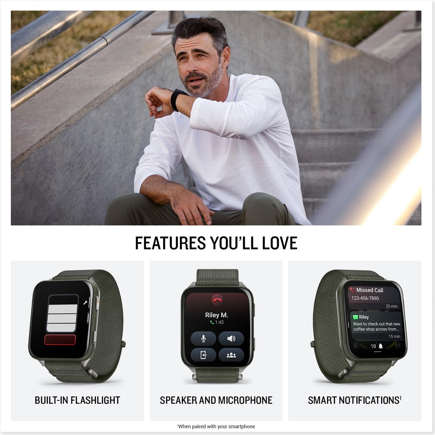 Garmin Venu X1, Thin And Lightweight Gps Smartwatch, Amoled Display, Advanced Health And Fitness Features, Moss With Titanium Ca