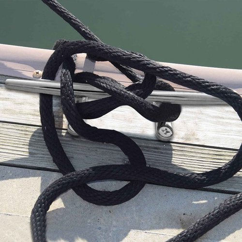VEITHI Boat Cleats Dock Cleats 15 inch 316 Stainless Steel, Large Boat Dock Cleats Open Base, Boat Cleat Marine Cleats with Hardware, Rope Cleat for Boat/Yacht/Deck/Nautical Decor (2 Pack)