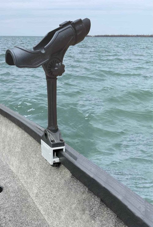 Brocraft Alumacraft Boats AlumaTrac mounting System Fish Rod Holder with Extension