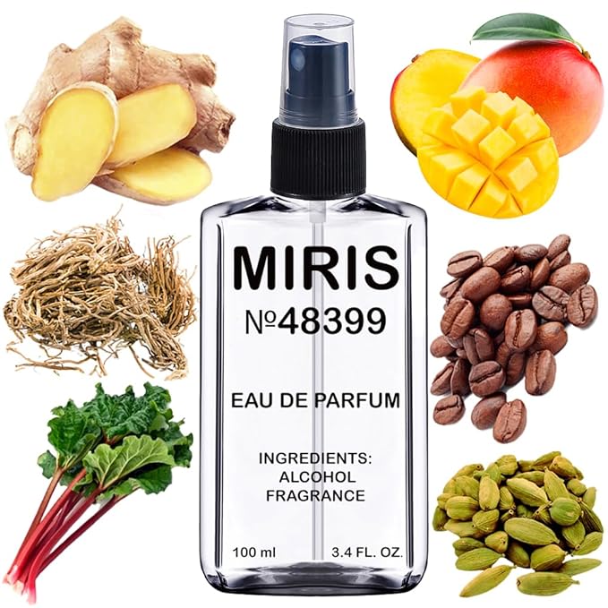 MIRIS No. 48399, Inspired by Narcos'is, Long-Lasting Unisex Eau de Parfum for Women & Men, Spray 3.4 Fl Oz / 100 ml