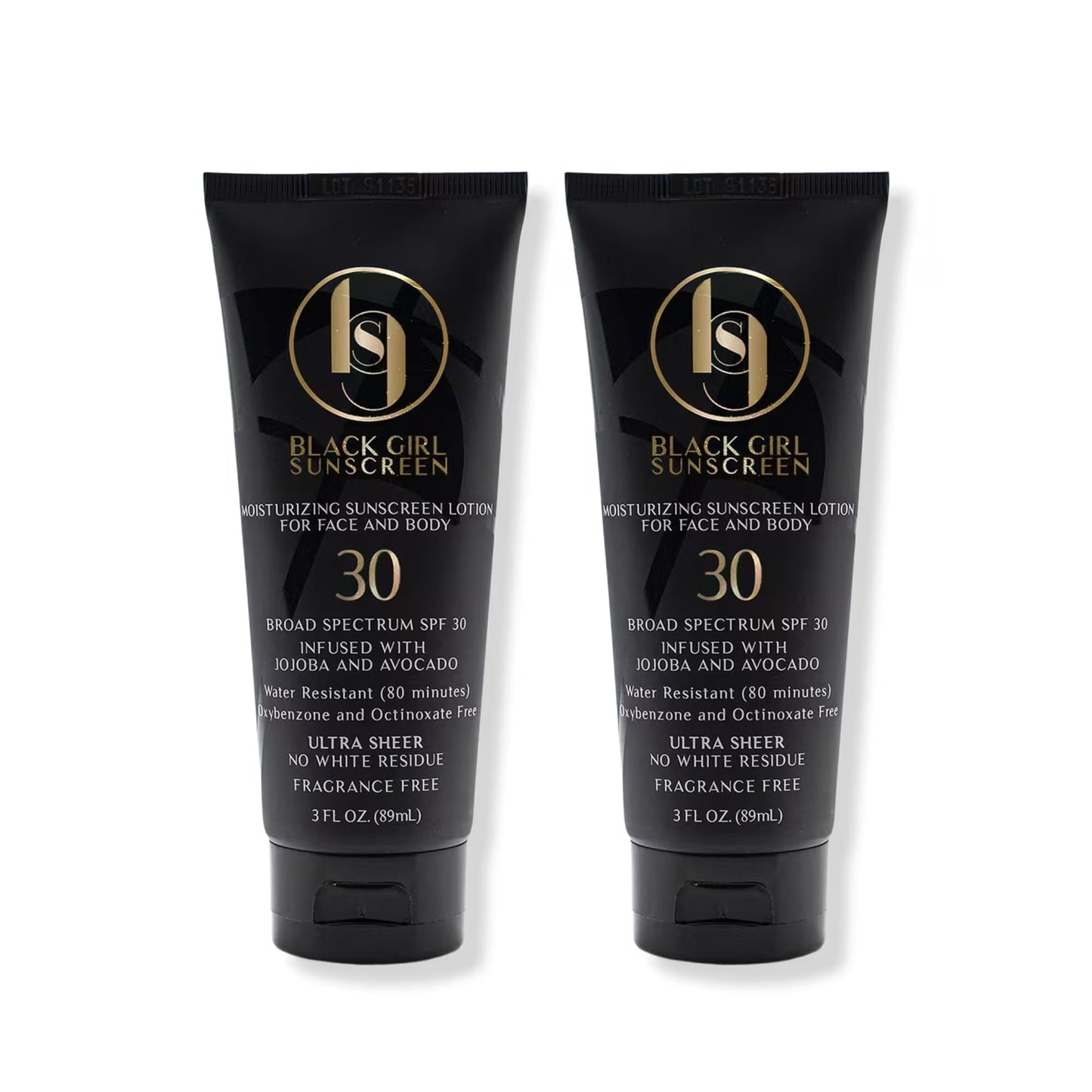 Black Girl Sunscreen SPF 30 for the Face & Body - Moisturizing Sun Protection, SPF 30, Sun Lotion for Women, Ultra Sheer, Travel