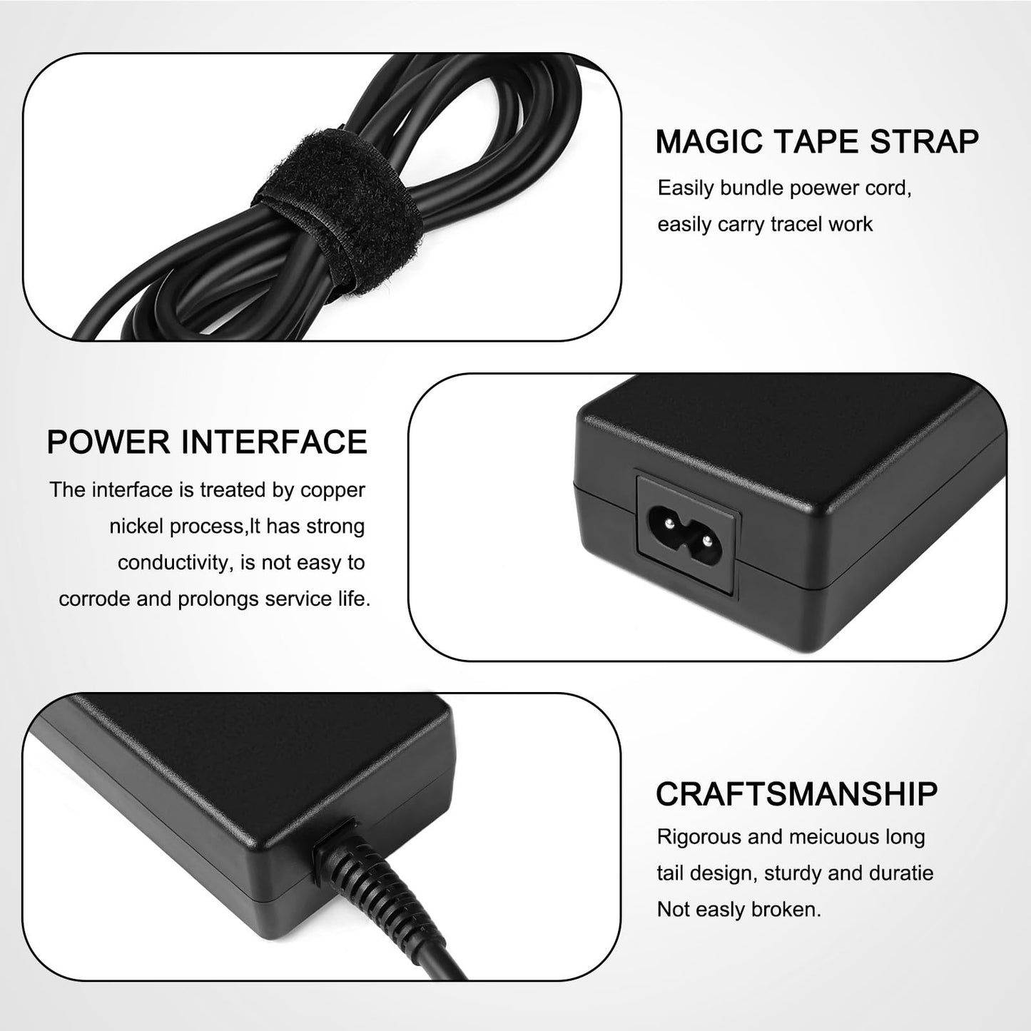JUYOON 12V 6.67A AC Adapter 80W Compatible with DreamStation 2 Auto CPAP Advanced Ref 1144267 Compatible with DreamStation CPAP Auto BiPAP Power Cord MEA080A12C 1118499 1005894 ADE022