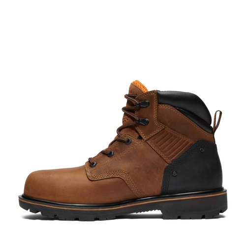 Timberland PRO Men's Ballast 6 Inch Steel Safety Toe Industrial Work Boot, Gaucho Saddleback-2024 NEW, 14M