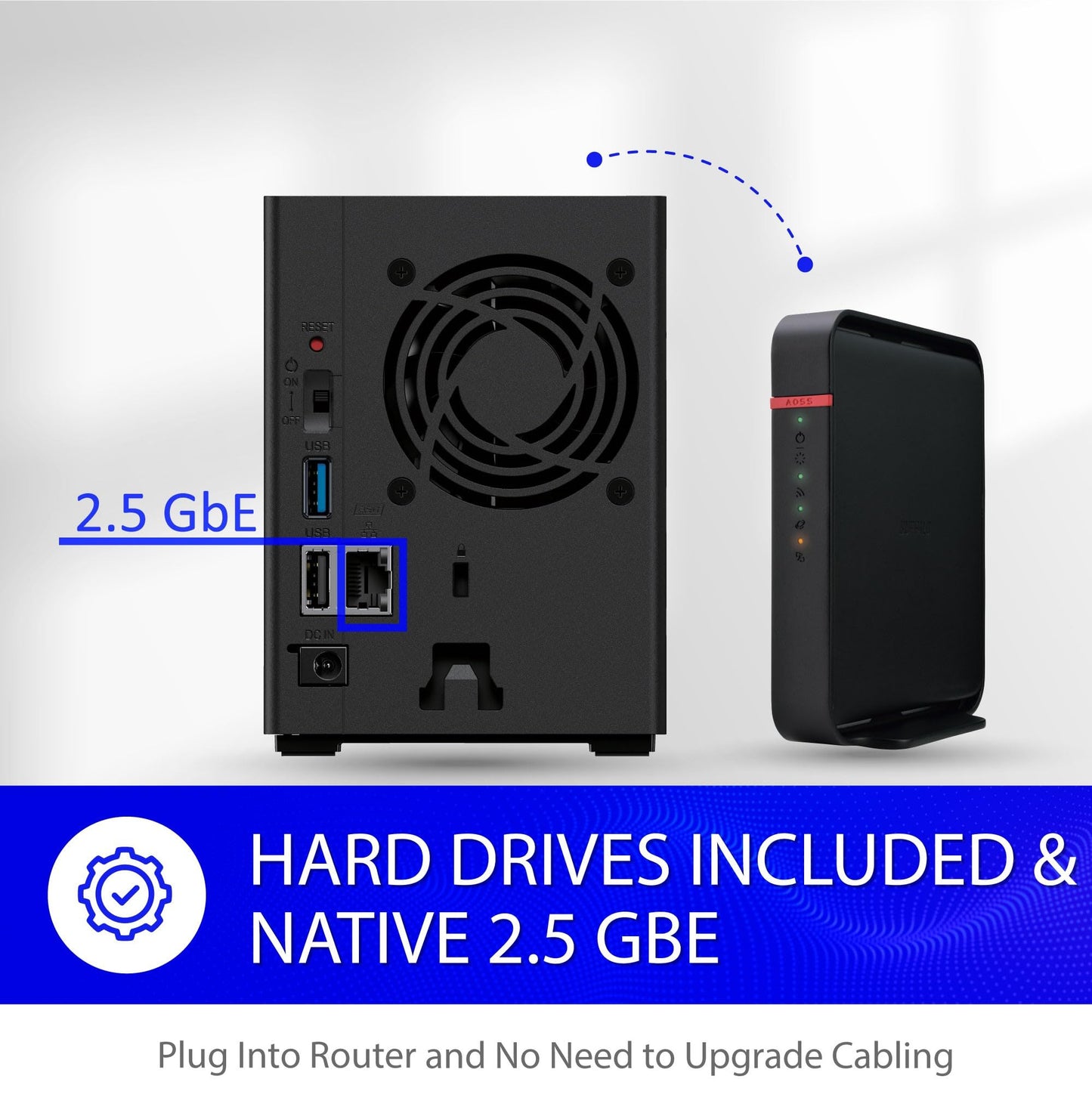 Buffalo Linkstation Soho 720 2-Bay Professional Office Nas 4Tb (2X2Tb) With Hard Drives Included