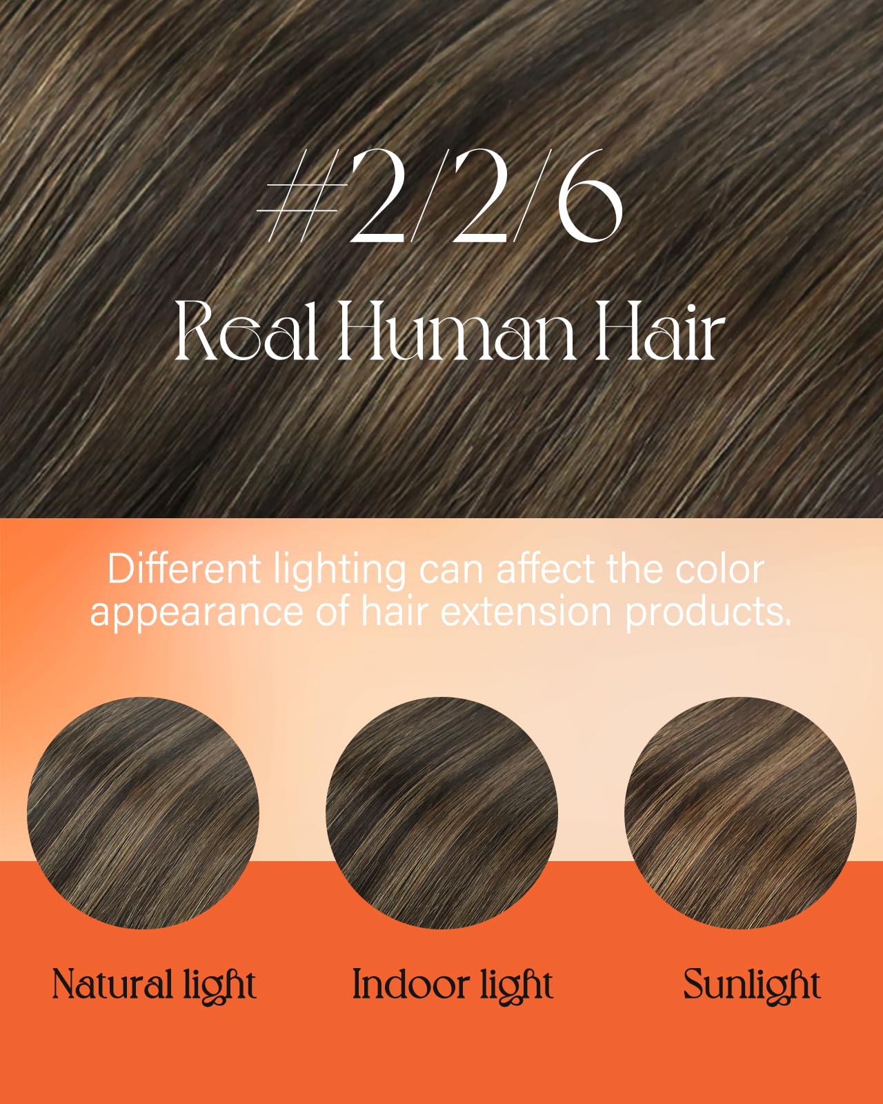 Sunny Hair Nano Hair Extensions Human Hair Balayage Brown Nano Ring Hair Extension Dark Brown Ombre Medium Nano Tip Hair Extensi