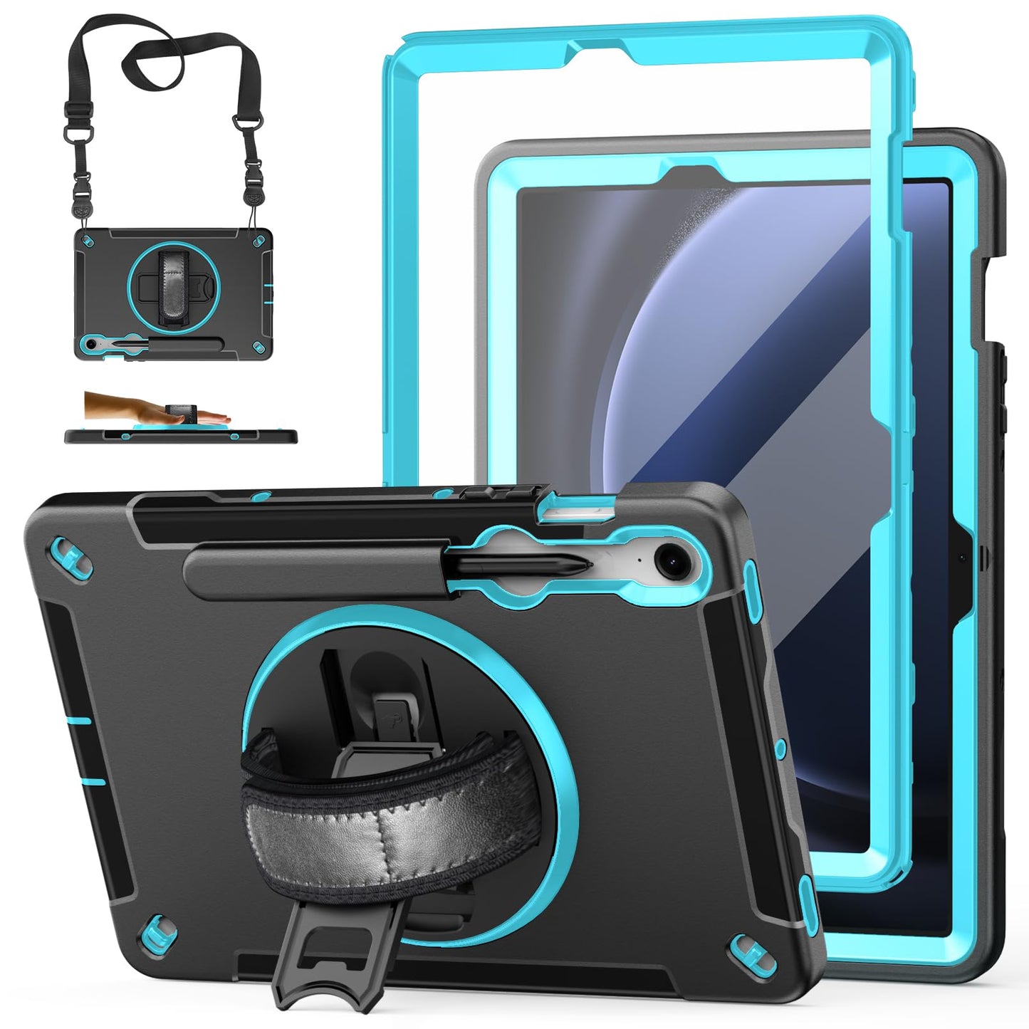 Case For Galaxy Tab S10 Lite &S10 Fe S9 Fe 10.9 /S9 11 Inch: Tpu Cover For Samstng Tablet S10 Fe/ 2025/ S9 Fe & S9 2023 5G With