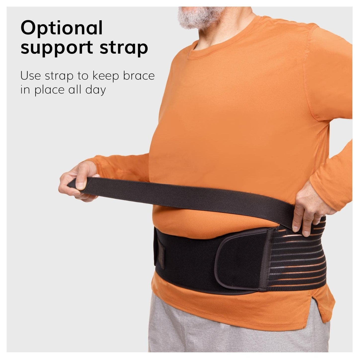 BraceAbility Obesity Belt Stomach Holder - Men and Women's Plus Size Belly Support Band Girdle for Hanging Stomach Relief, Pendulous Abdominal Support, Lower Tummy Fat Lifter Pannus Sling (Small)