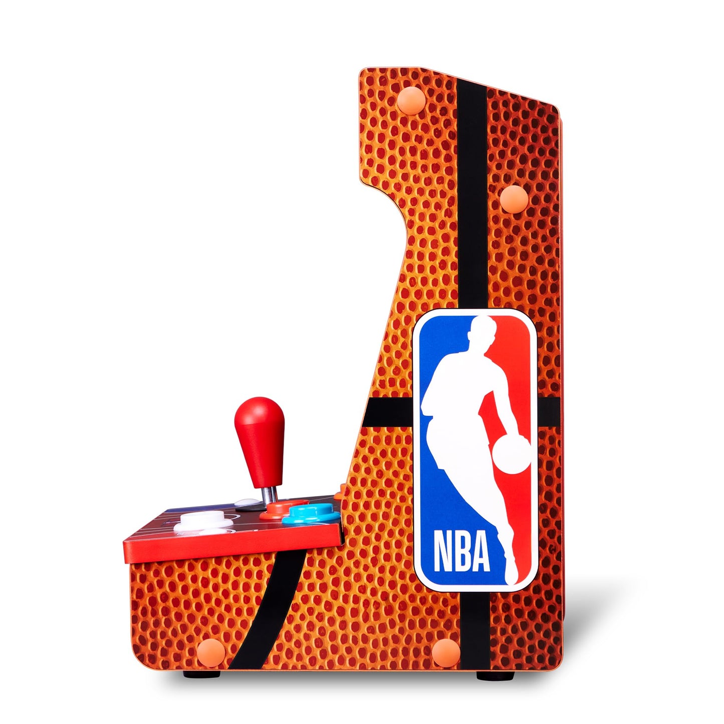 Arcade1Up NBA JAM Countercade Arcade Machine with NBA JAM TE and NBA Hang Time, 7" LCD Screen, Light-Up Marquee and Real-Feel Arcade Controls