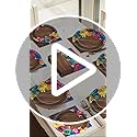 96Pcs Fiesta Party Plates and Napkins for Mexican Party Supplies Wooden Floral Themed Paper Dessert Plates Festival Tablew...