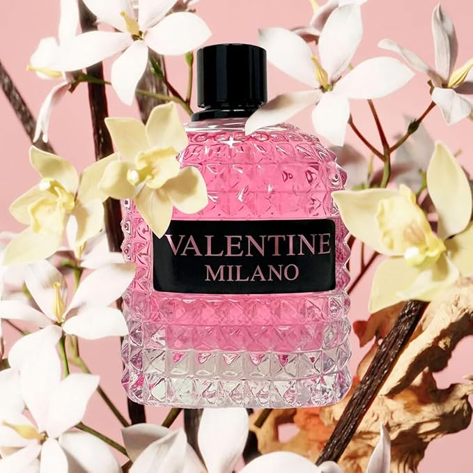 4-Piece Women's Perfume Set with 10ml Rollerball, EDP Collection, Variety of Fragrances,Long Lasting Fragrance (Milano Women,Choco Musk,Ki Candy,VALENTINE PINK)