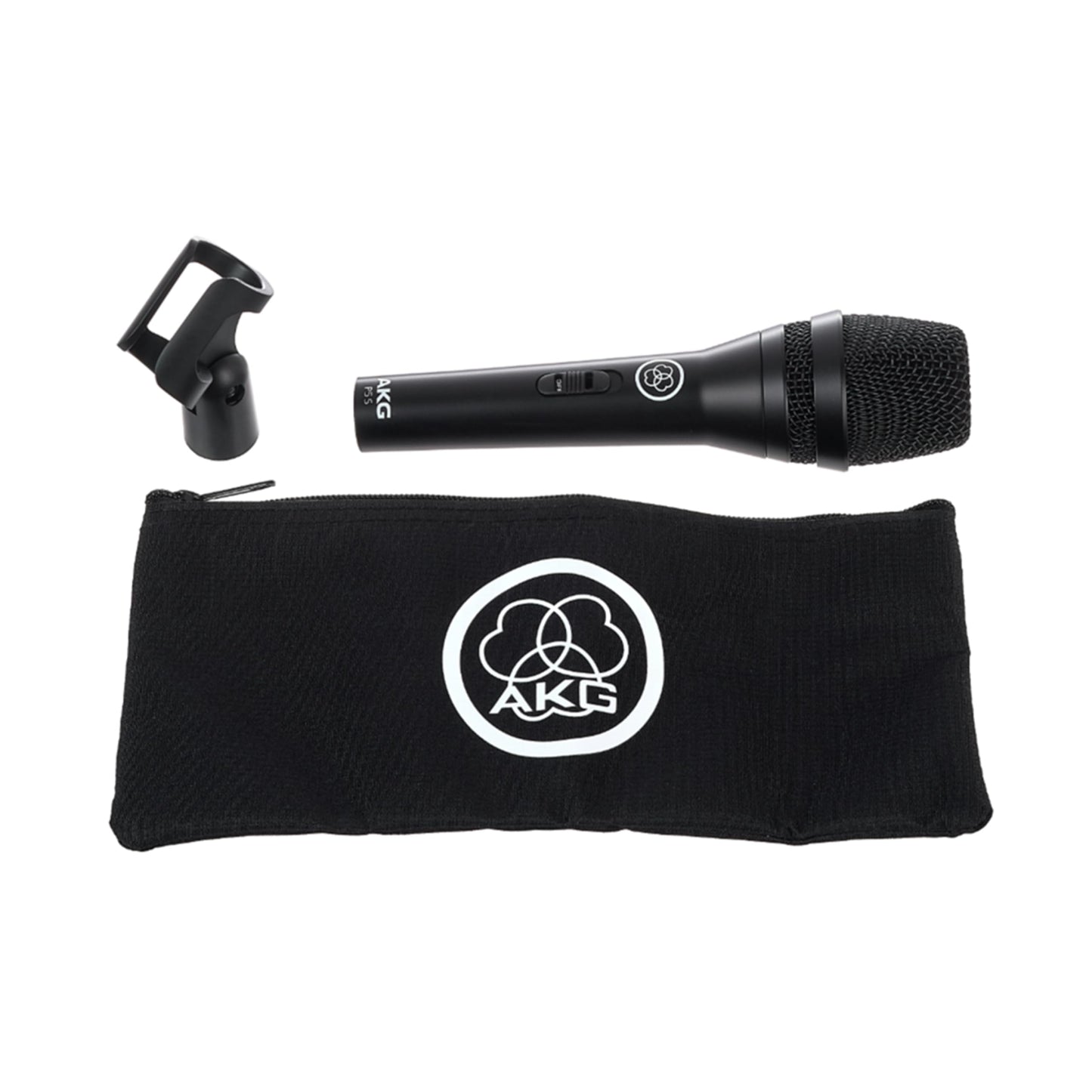 Akg Pro Audio P5 S High-Performance Supercardioid Dynamic Vocal Microphone With On/Off Switch, Xlr Wired Mic For Stage, Studio R